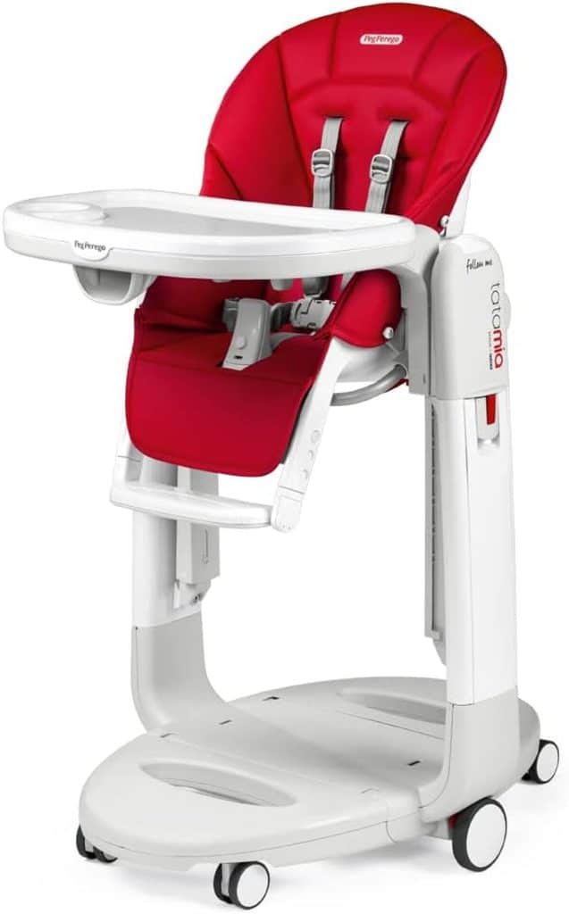 Test : chaise haute Peg Perego Tatamia Follow Me Fraise