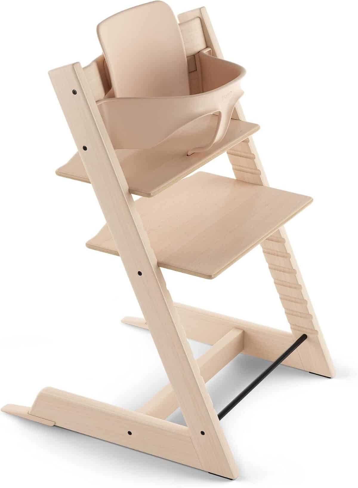 Test de la chaise haute évolutive Stokke Tripp Trapp, vert glacier