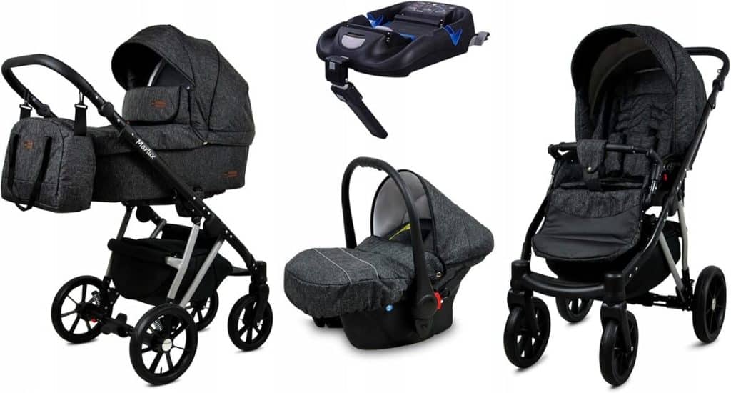 Test de la poussette BabyLux Marlux Magnetic 4 en 1