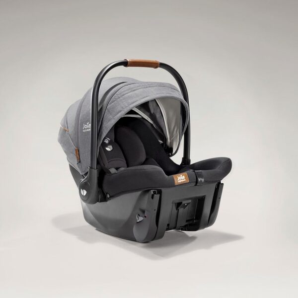 Joie - Sprint™ - Siège Auto Bébé ISOFIX Intégré - Sécurité R129 i-Size - Harnais 3 Points - Têtière Tri-Protect™ - Compatible i-Base™ Encore - Sécurité+ Dès la naissance (Carbon)