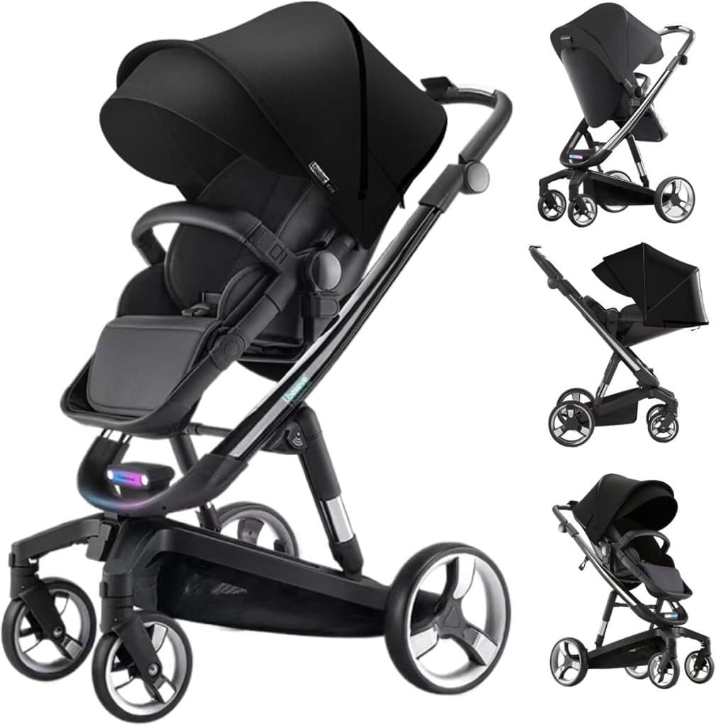 Test de la poussette Reenborn électrique intelligent WL8 black