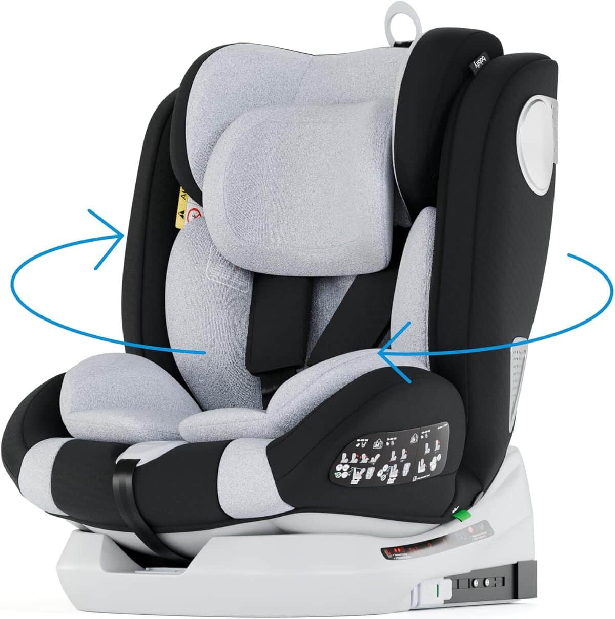 Test du siège auto pivotant Babify Onboard pour bébé et enfants