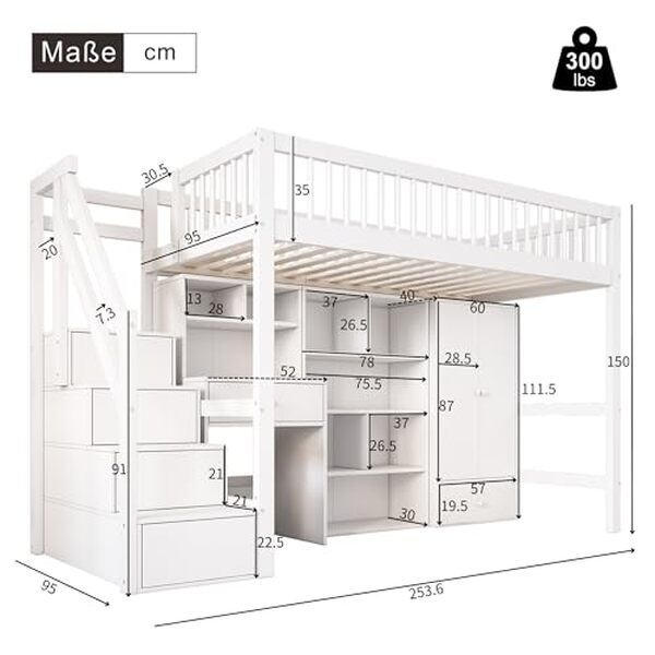 Découvrez notre test détaillé du lit mezzanine ModernLuxe 90x200 cm : un meuble multifonction qui allie praticité et design pour optimiser la chambre de votre enfant tout en restant tendance