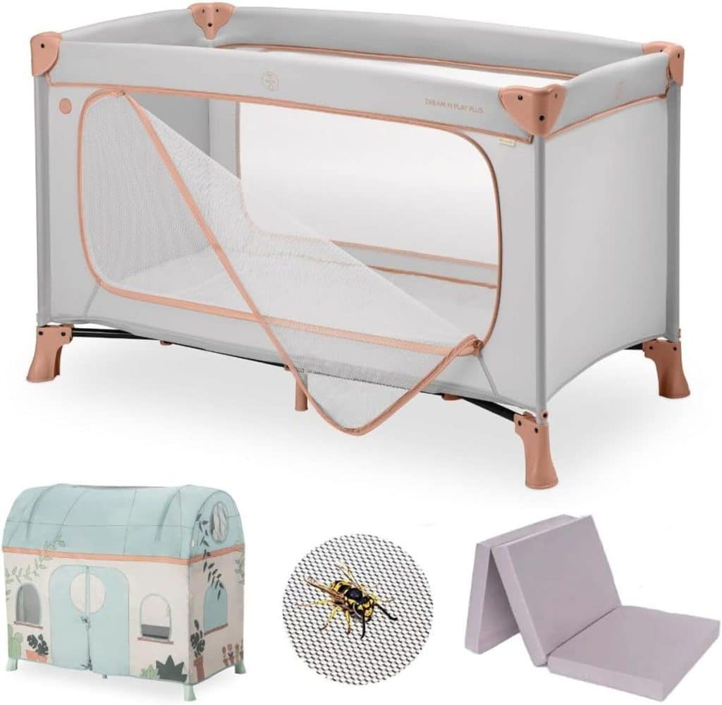 Test : hauck lit parapluie Dream N Play Plus, pack XXL