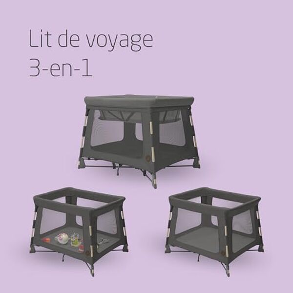 Découvrez notre test du lit parapluie 3 en 1 Maxi-Cosi Swift : un compagnon de voyage incontournable pour les parents à la recherche de légèreté et de praticité.