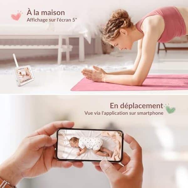 Découvrez le test complet du babyphone Netvue 1080P avec support 4 en 1 : technologie avancée, sécurité renforcée et fonctionnalités innovantes pour une tranquillité d'esprit assurée.