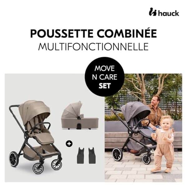 Découvrez notre test complet de la poussette hauck Move N Care : polyvalence, confort et protection UV 50+ pour garder votre enfant en sécurité et prêt pour l'aventure.
