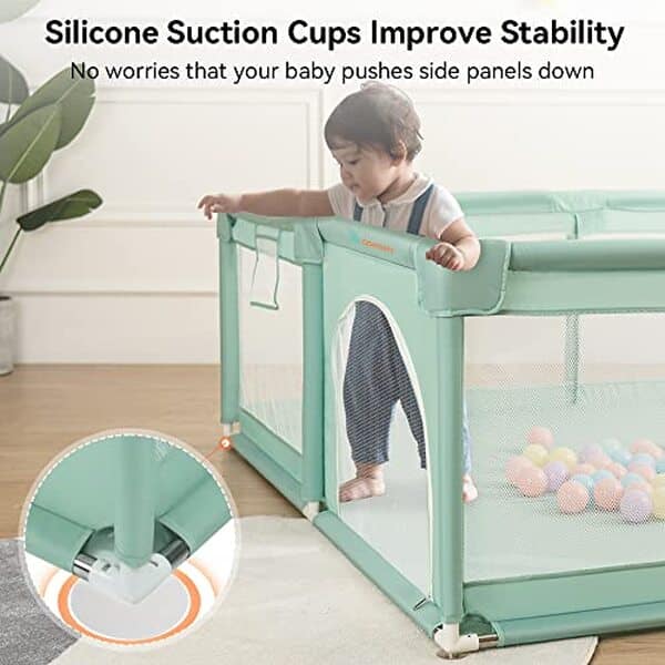 Découvrez notre test du parc XXL pour bébé par Comomy : un espace de jeu sécurisé et spacieux pour le bonheur des tout-petits et la tranquillité des parents.