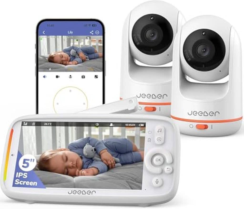 Test du babyphone Jeeber 2K : vision nocturne et détection avancée