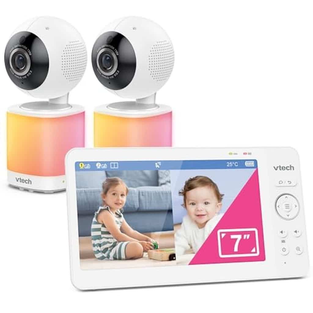 Test du moniteur vidéo VTech VM7468-2 : double caméra et écran haute qualité