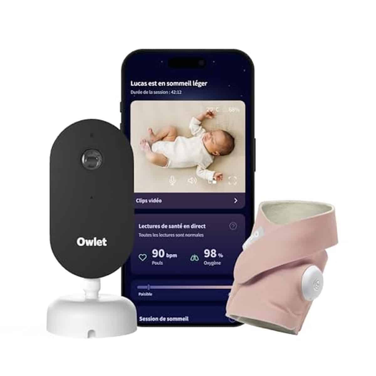 Test du Owlet Dream Duo™ 3 : surveillance de bébé en 2K HD