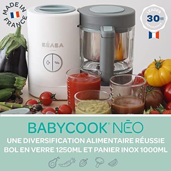 Découvrez le test du Babycook Néo de Béaba : un robot bébé polyvalent, pratique et innovant pour préparer facilement les repas de votre enfant.