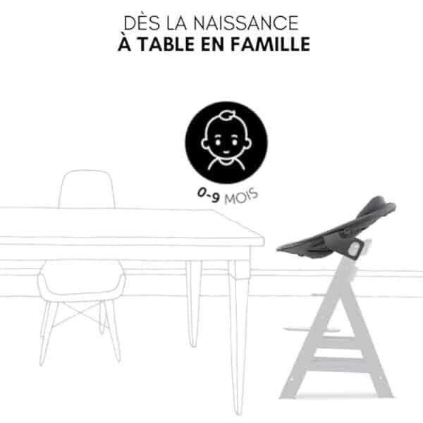 Découvrez notre avis détaillé sur la chaise haute évolutive hauck Alpha Plus Premium blanche : un mélange parfait de confort et de polyvalence pour des repas en famille réussis.