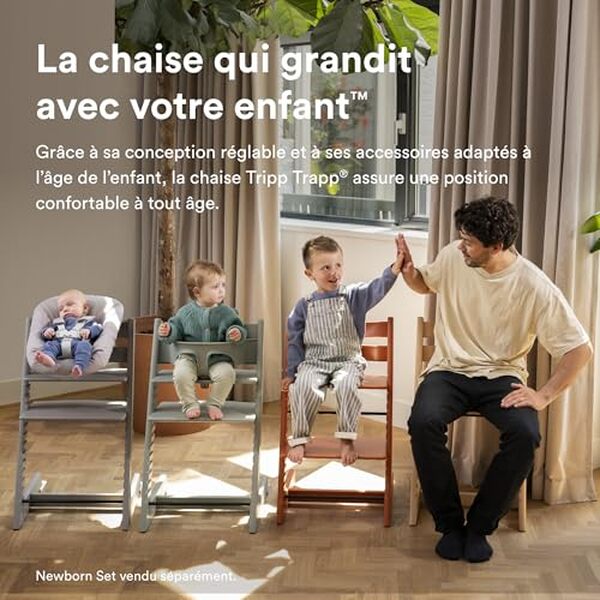 Découvrez notre analyse approfondie de la chaise haute Stokke Tripp Trapp : ajustable, ergonomique et idéale pour le confort des enfants lors des repas