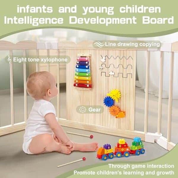 Découvrez notre test complet du parc pour bébé en bois multi-formes : innovations, sécurité et praticité pour un espace de jeu parfait