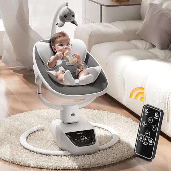 Découvrez notre test complet du transat électrique Trimigo : 5 modes de balancement, télécommande pratique et confort, le choix idéal pour apaiser votre bébé.