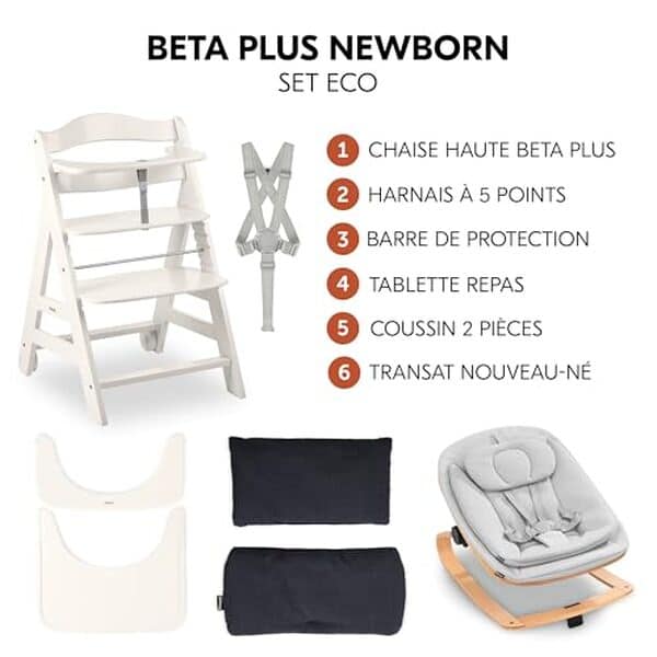 Découvrez notre test de la chaise haute hauck Beta+ : un modèle évolutif avec transat intégré pour accompagner la croissance de bébé. Design, confort et sécurité au rendez-vous.