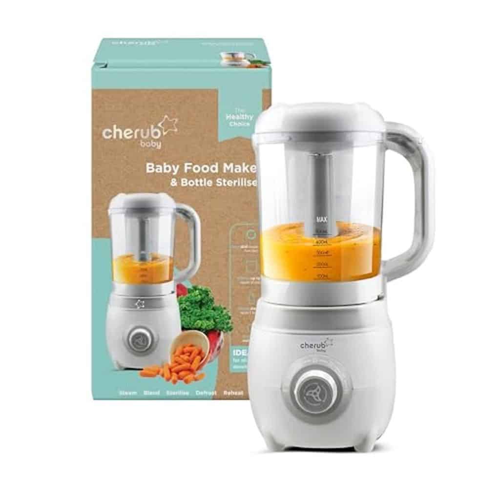 Test : cherub Baby Easycook, robot multifonctions pour bébé