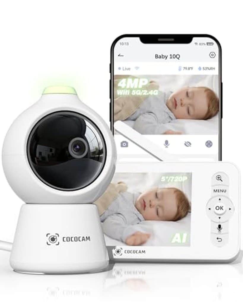 Test de la caméra CocoCam 2K IA pour bébé : performance et sécurité