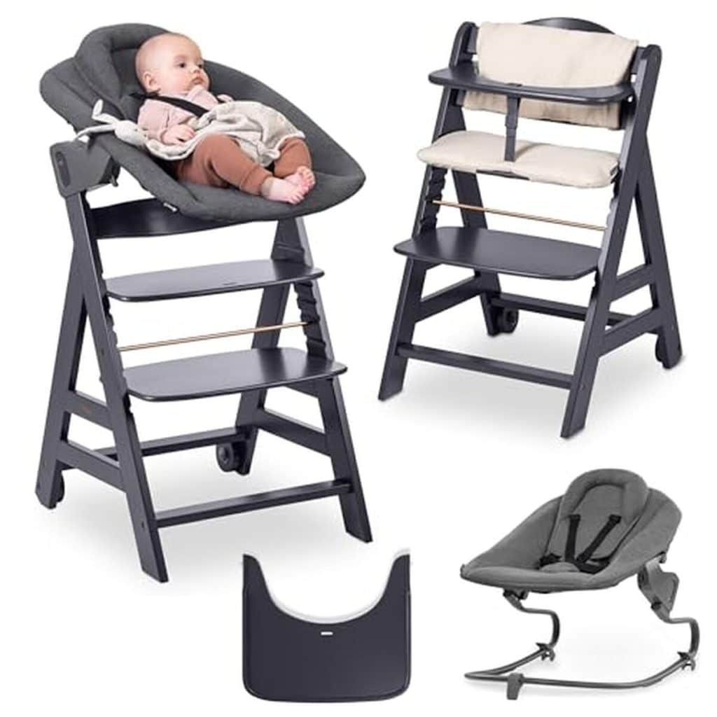Test de la chaise haute évolutive hauck Beta+ : confort et polyvalence pour bébé