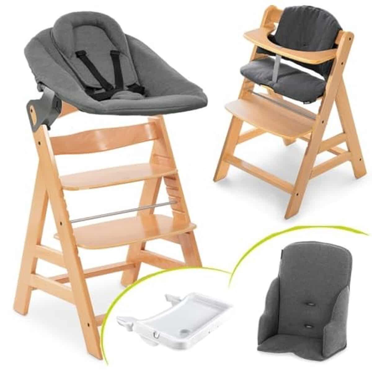 Test de la chaise haute Hauck Alpha XXL : évolutive et pratique