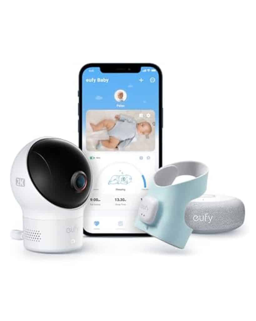 Test de la chaussette intelligente eufy Baby S340 : babyphone connecté et caméra 2K