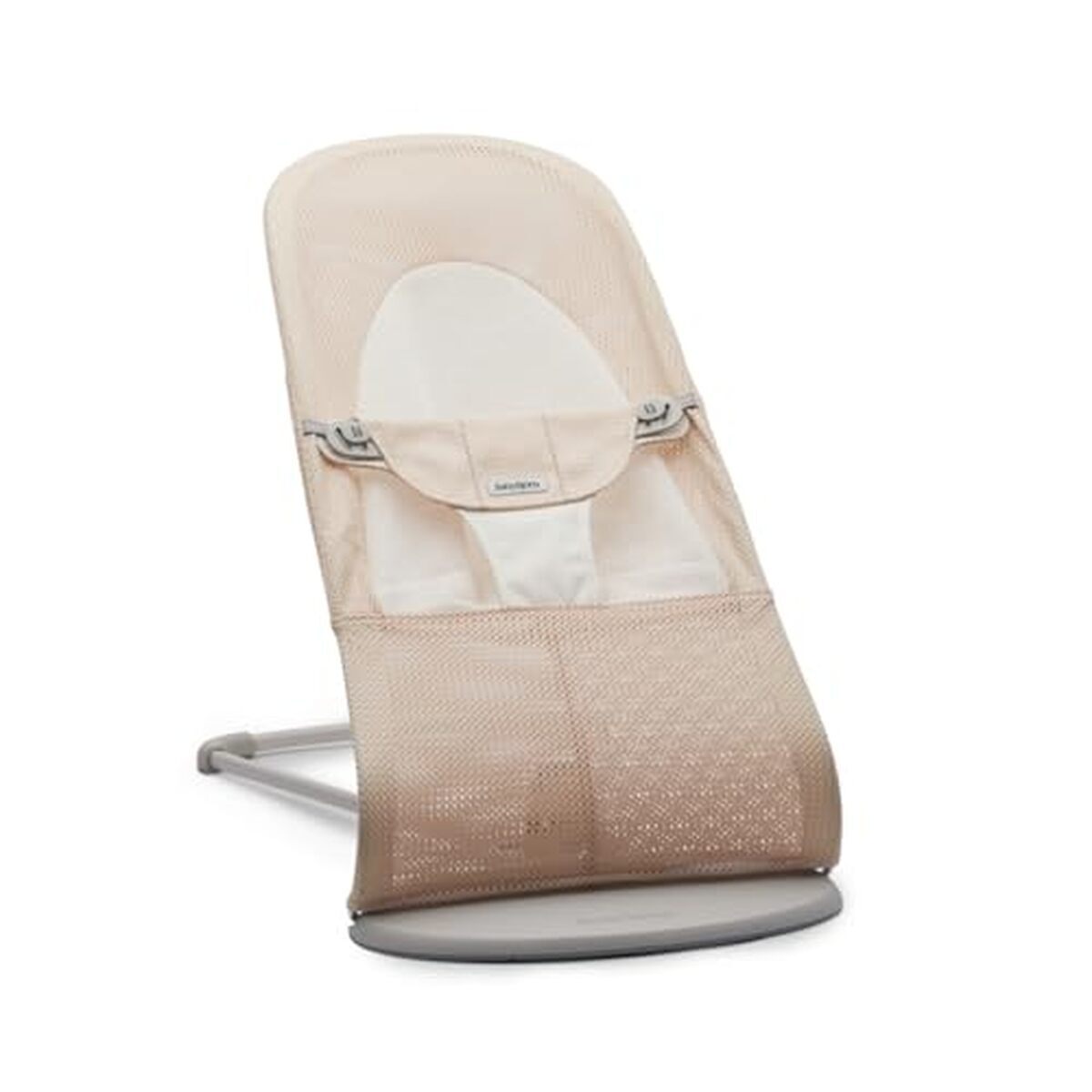 Test du transat BabyBjörn Balance Soft rose nacré