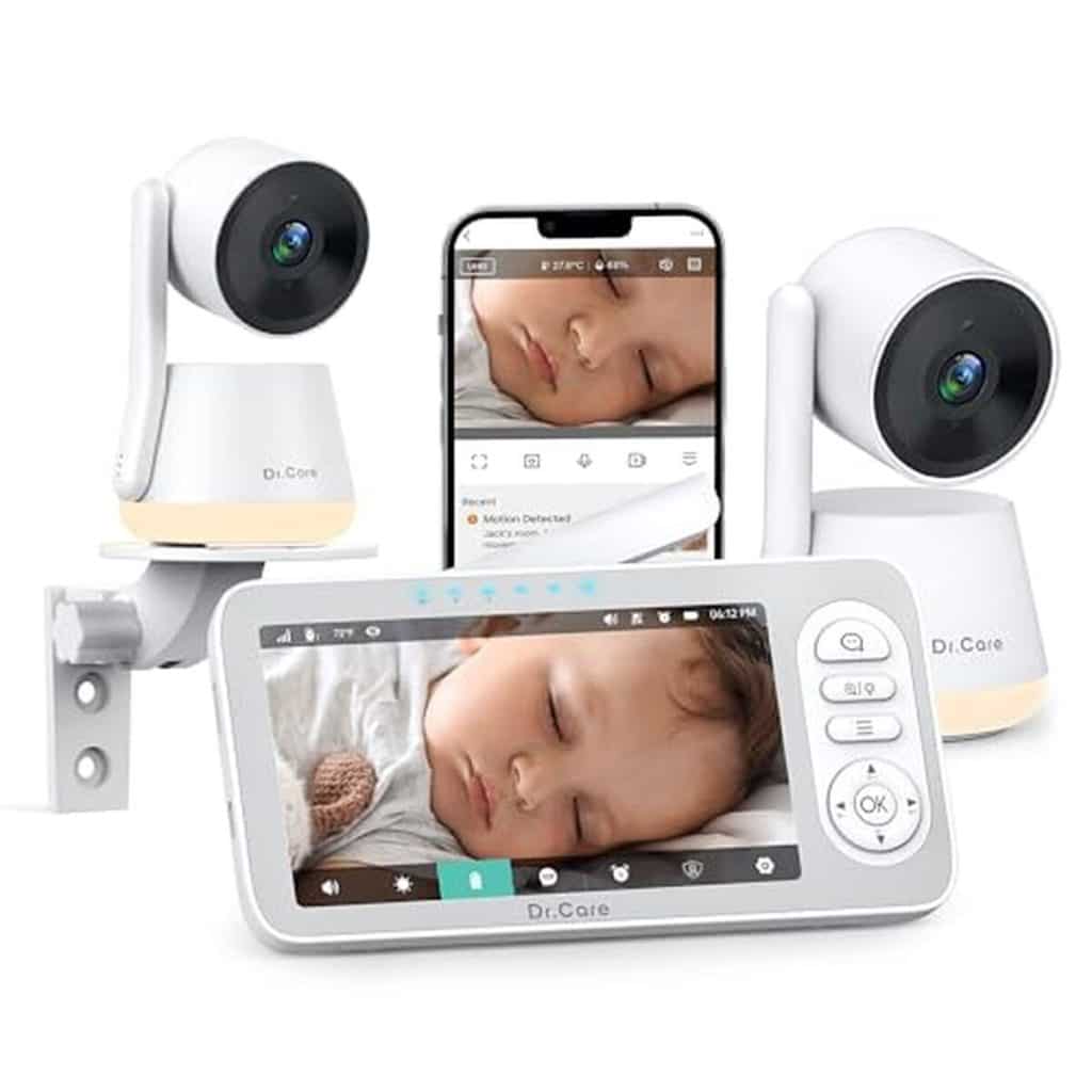 Test : moniteur bébé Dr.Care LumiView Plus, double caméra et vision HD