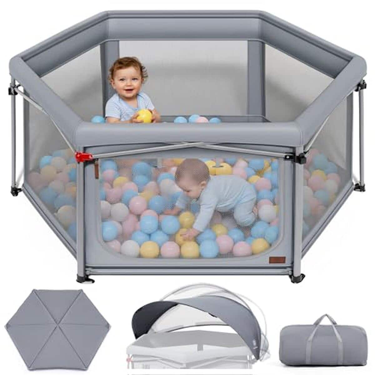 Test : parc bébé pliable Ever Advanced, sécurisé et pratique