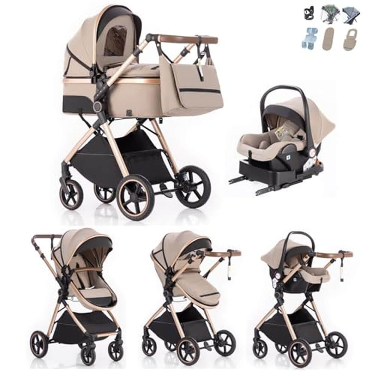 Test : poussette Kakbgee Trio 3 en 1