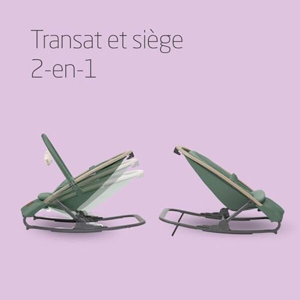 Découvrez notre test complet de la chaise transat bébé Maxi-Cosi Kori 2-en-1 Beyond Green : confort, sécurité, et design évalués pour vous aider à faire le meilleur choix pour votre bébé.