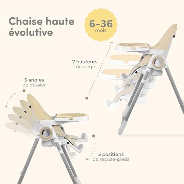Découvrez notre analyse minutieuse de la chaise haute évolutive Sweety Fox : un modèle alliant confort, sécurité et adaptabilité pour accompagner la croissance de votre enfant avec style et efficacité.