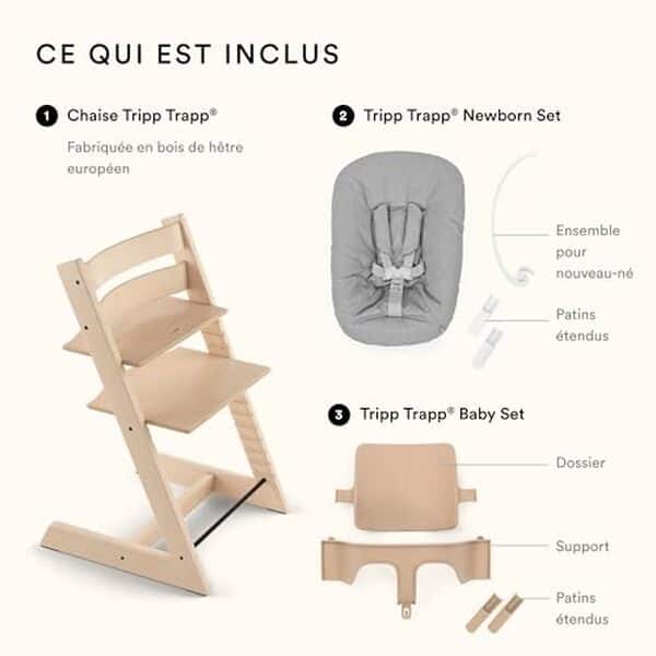  Découvrez notre analyse détaillée de la chaise haute Stokke Tripp Trapp : ergonomie, sécurité et ajustabilité pour un confort optimal de l'enfant.