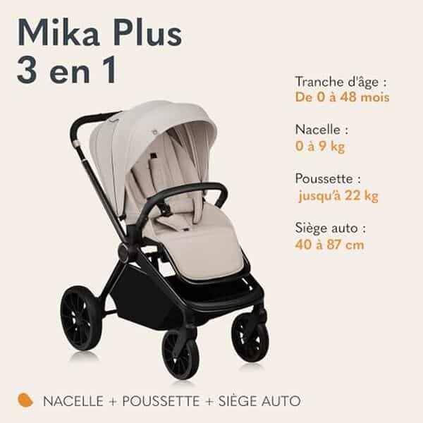 Découvrez notre test complet de la poussette Lionelo Mika Plus 3 en 1. Apprenez comment elle offre confort, sécurité et polyvalence pour vos sorties familiales.