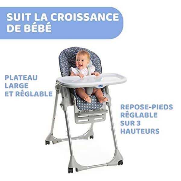 Découvrez notre avis détaillé sur la chaise haute Chicco Polly Easy : confort réglable et design pliable pour votre enfant