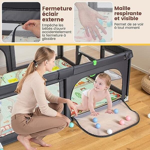 Découvrez notre test détaillé du parc bébé Goplus avec tapis portable. Avis complet sur les accessoires, la qualité et l'utilité pour votre enfant. 