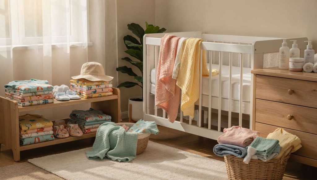 Les indispensables du trousseau de bébé pour l'été