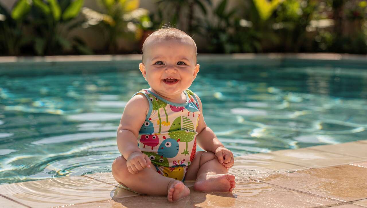 Quand apprendre à nager à bébé ?