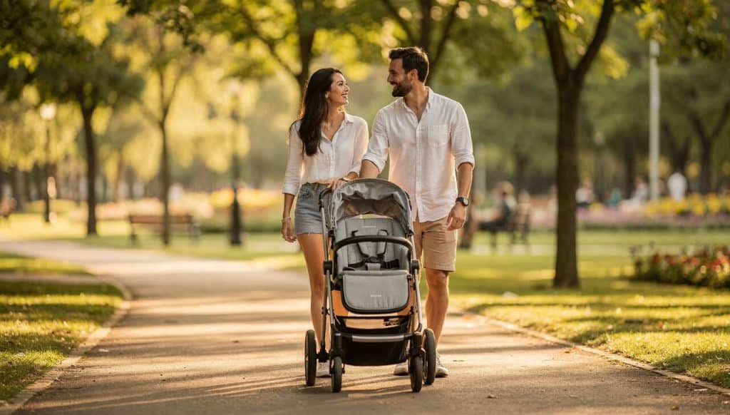 Quelle poussette de voyage choisir pour les vacances en famille ?