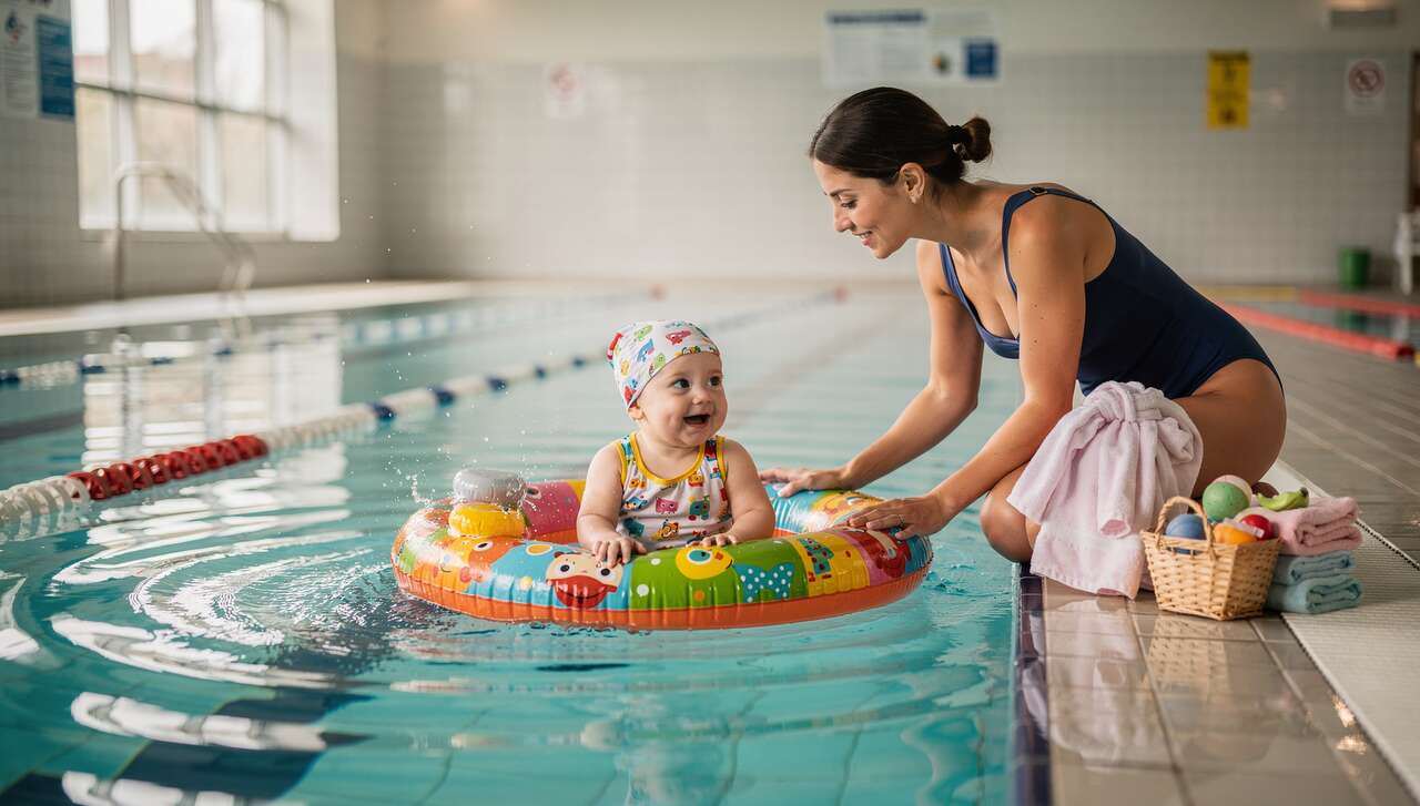 Matériel nécessaire pour accompagner bébé à la piscine