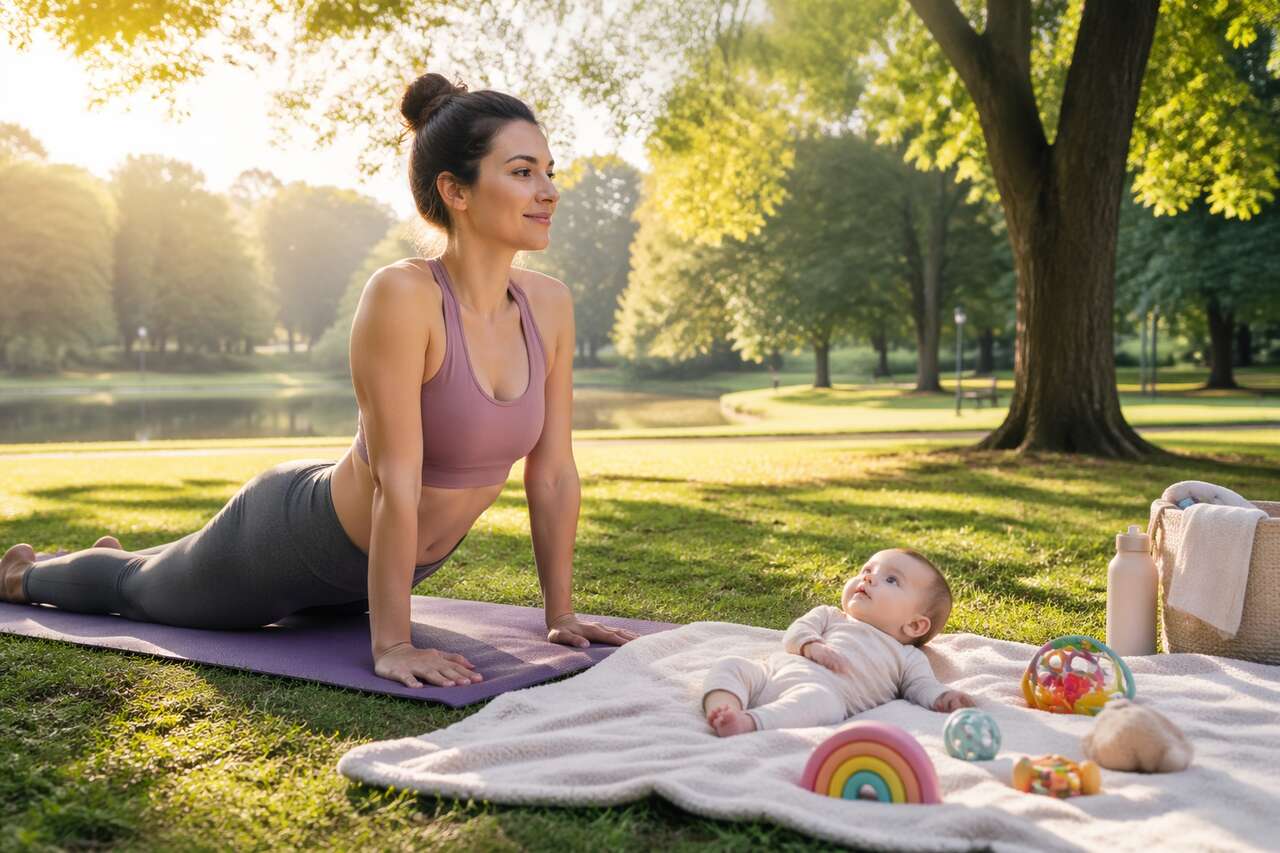 Intégrer bébé dans votre routine sportive