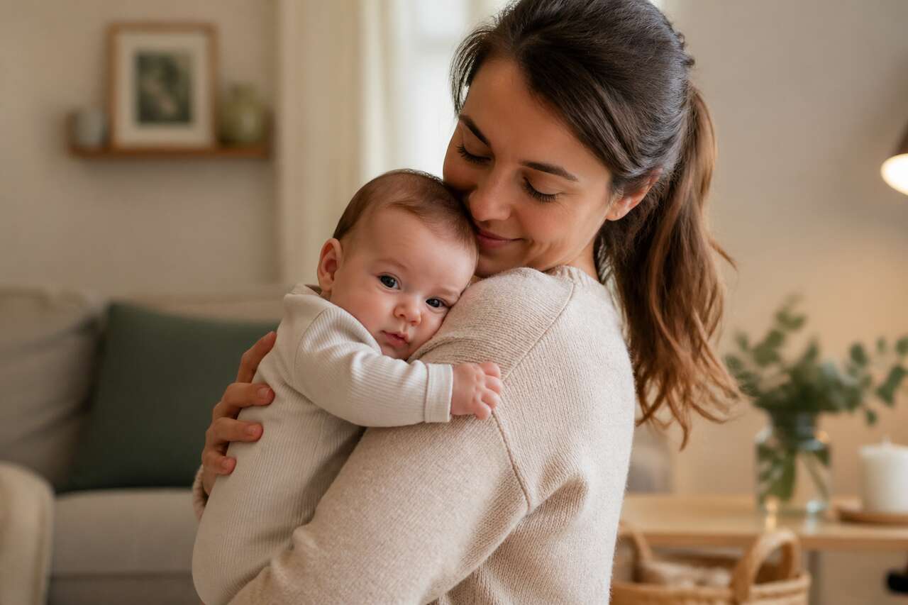 Les meilleures positions pour faire roter bébé