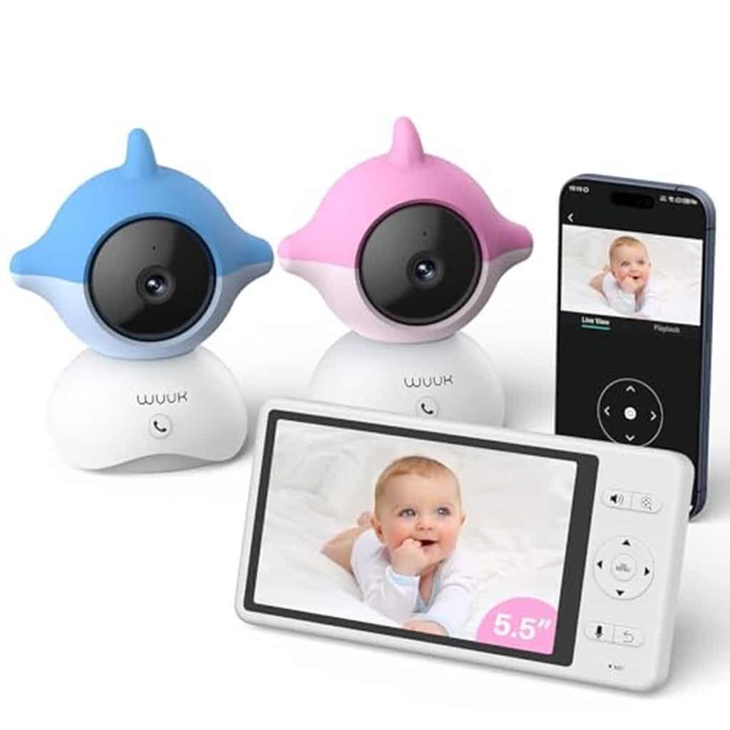 Test babyphone WUUK 2K 5.5" : connectivité et surveillance avancée