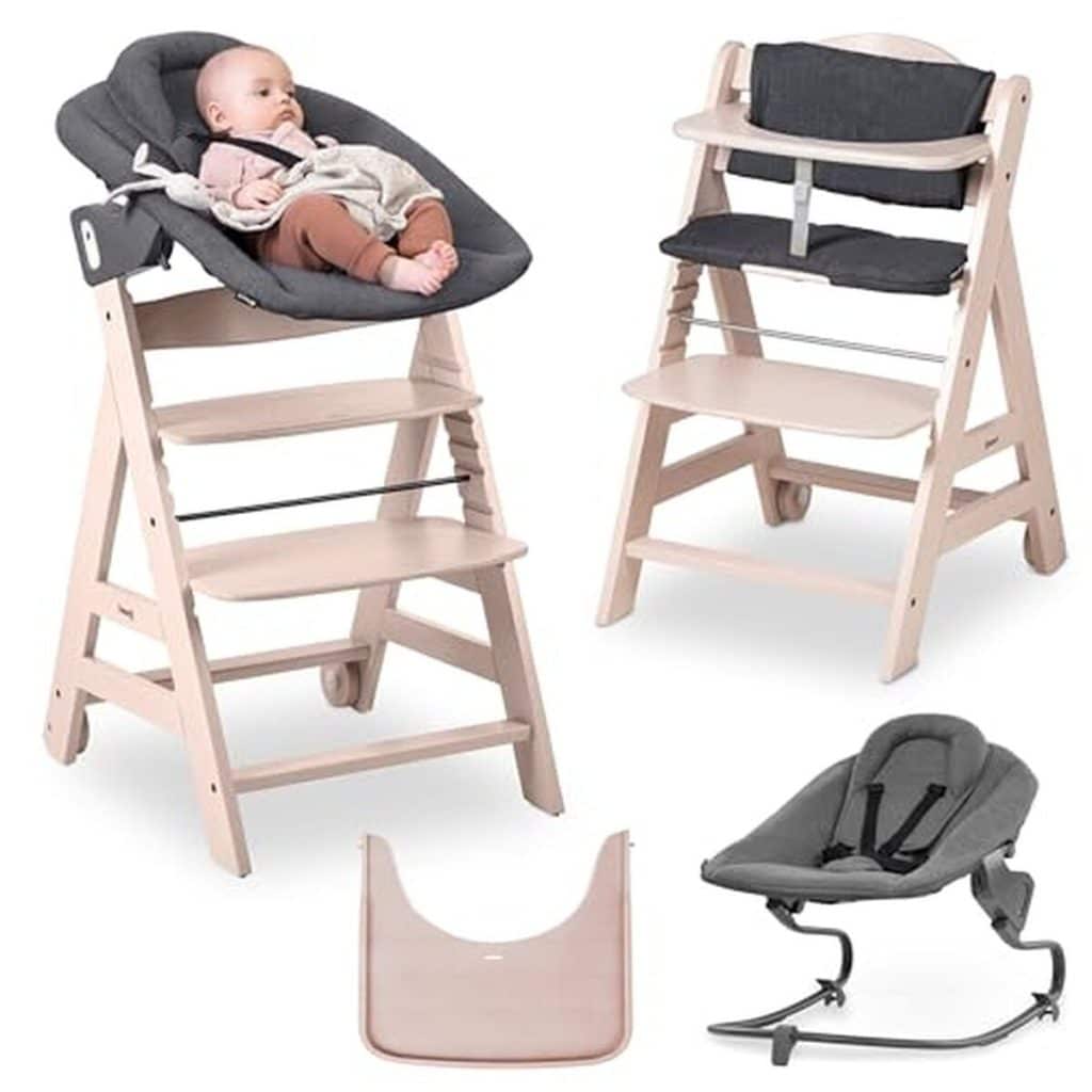 Test de la chaise haute évolutive Hauck Beta+ Premium