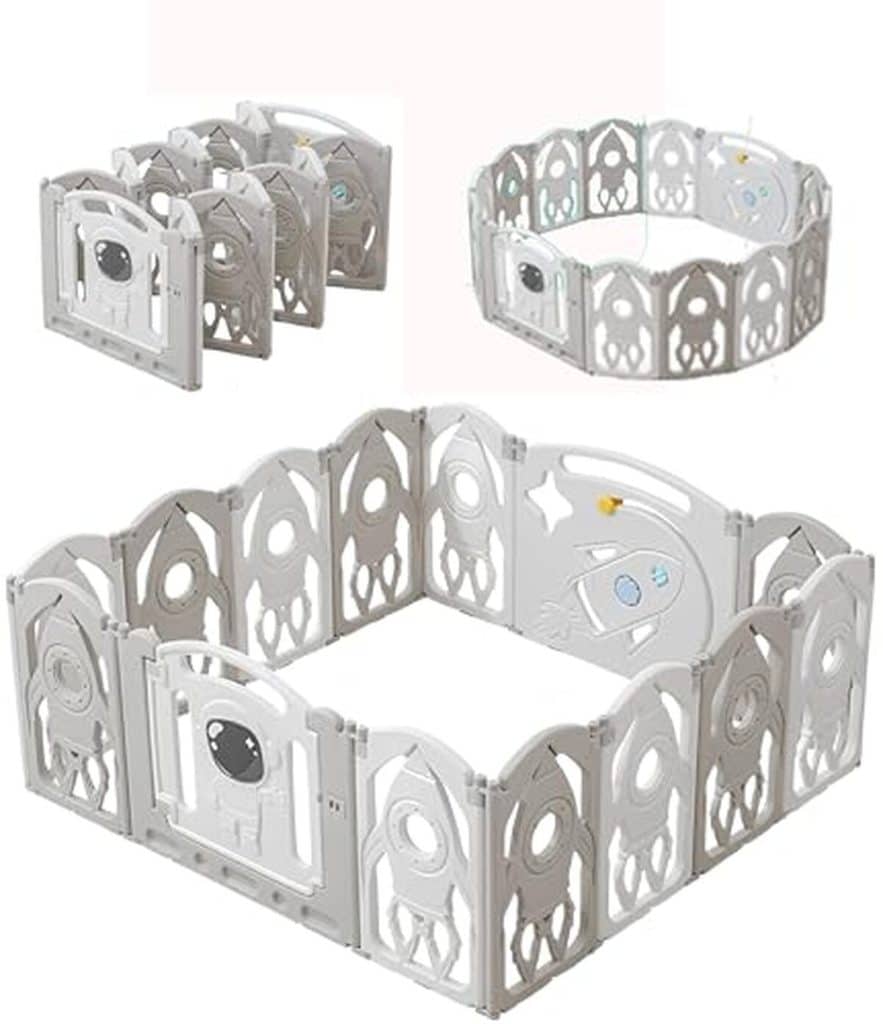 Test du parc bébé modulable 180x180 cm : sécurité et praticité assurées