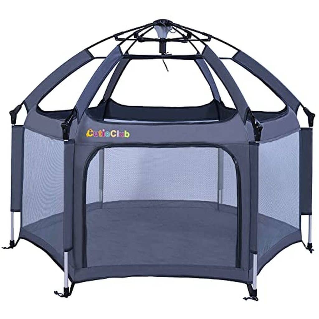 Test du parc pliable CutieClub : le compagnon idéal pour bébé