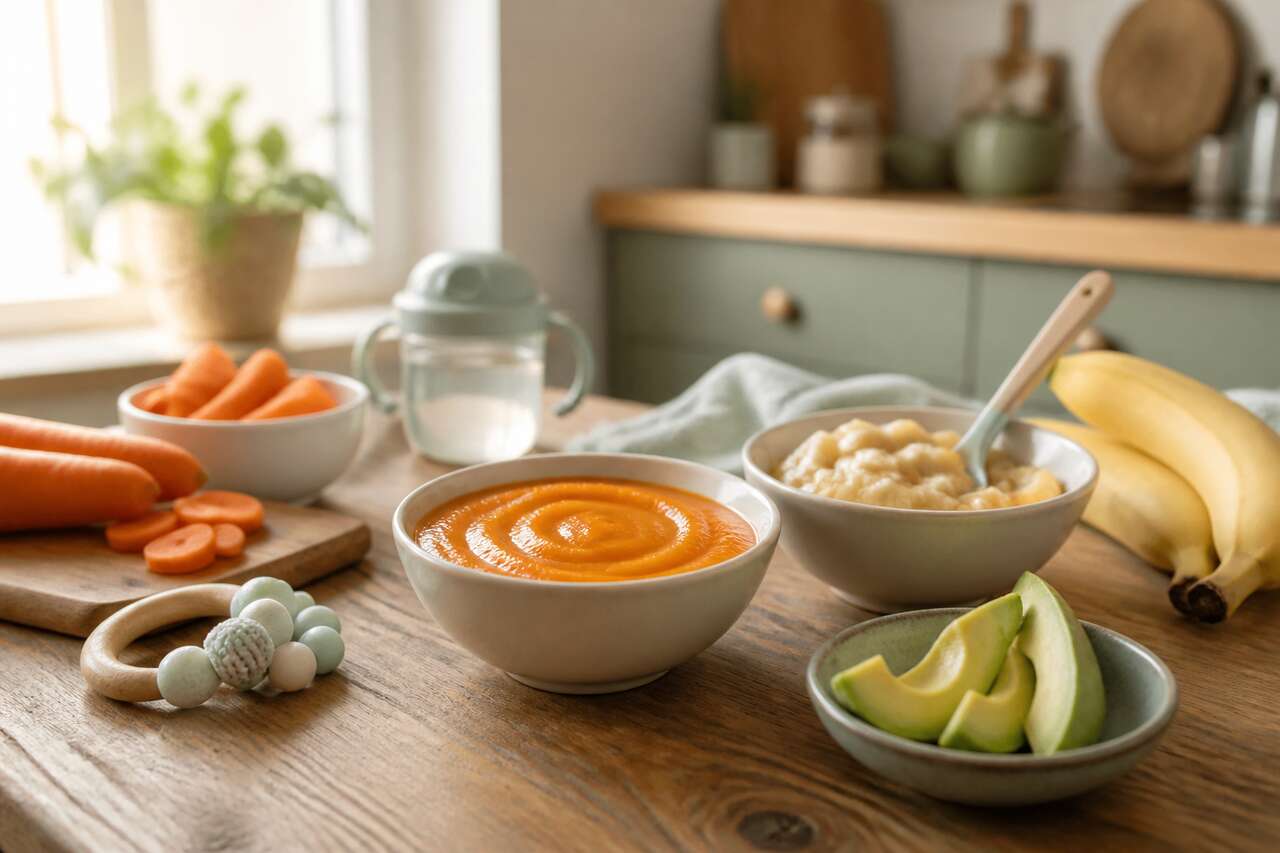 Les premiers aliments à introduire