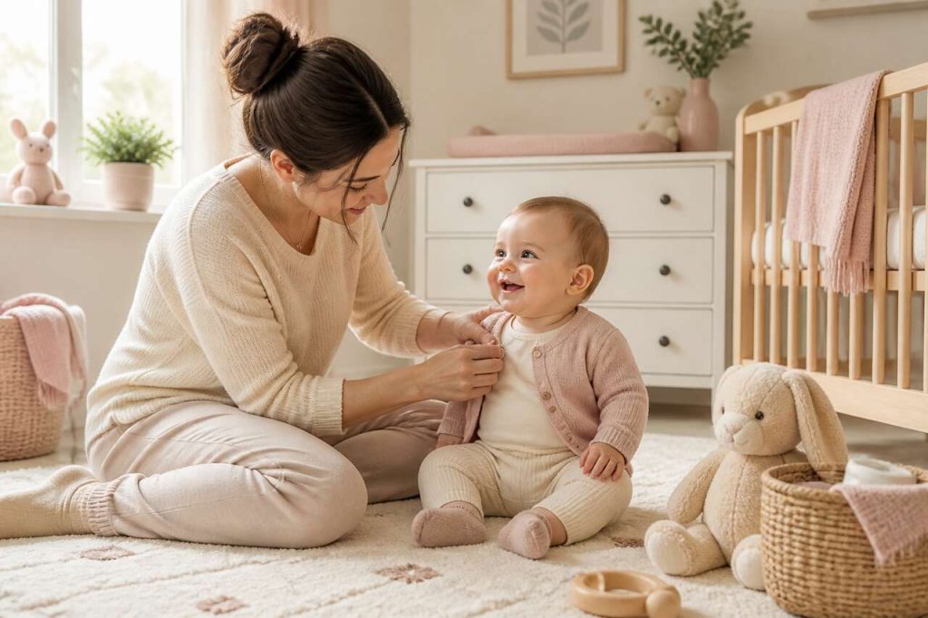 Comment habiller bébé sans lui faire mal : les bons gestes à adopter