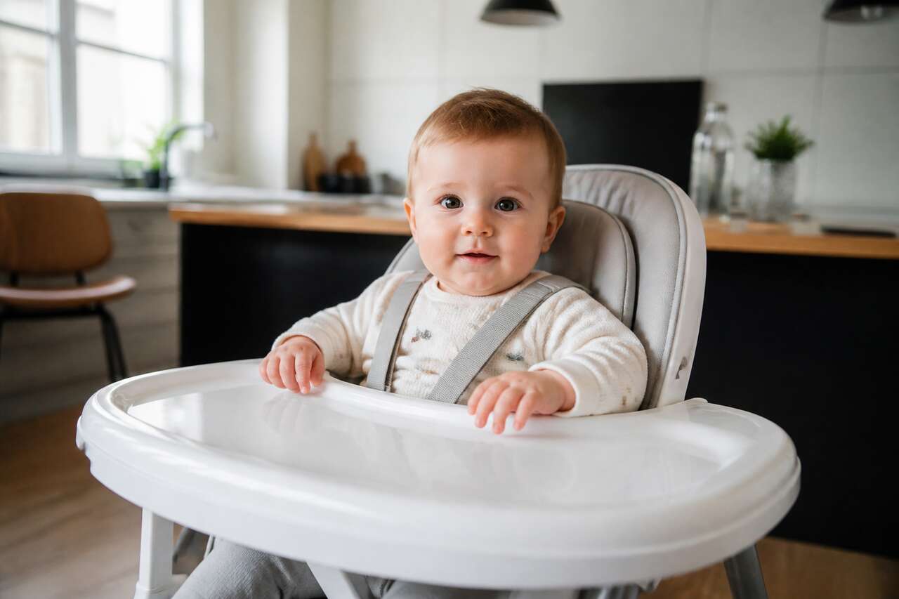 A partir de quel âge utiliser une chaise haute ?