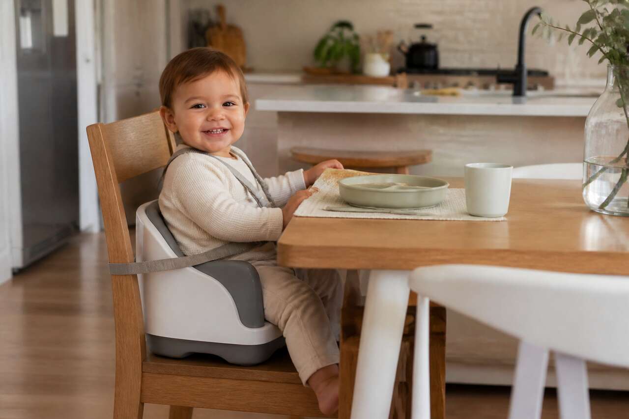 Quel est l'âge idéal pour passer au siège de table ?